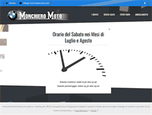 Tablet Screenshot of monchieromoto.com